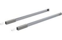 Zestaw drugiego poziomu relingów InnoTech Atira 470 mm kpl L+P,