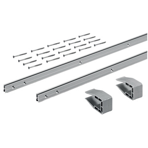 SlideLine M Zestaw profili: 2 profile, 2500 mm, 18 mm
