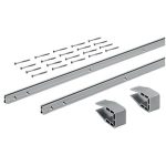 SlideLine M Zestaw profili: 2 profile, 4000 mm, 16 mm