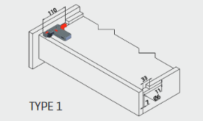 Zatrzask do Smart Slide L lub P