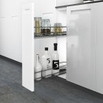 Kosz Cargo FGV Mini 20 – Prawe, Silent System, Antracyt, Okrągły, FGV, 332D01DBXDEK