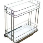 Kosz Cargo FGV Mini – Silent System, Chrom/Białe dno, 300 mm, Okrągły, FGV, 613005CBXB0K